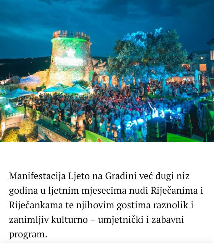 Apartman Nino Fiume Esterno foto