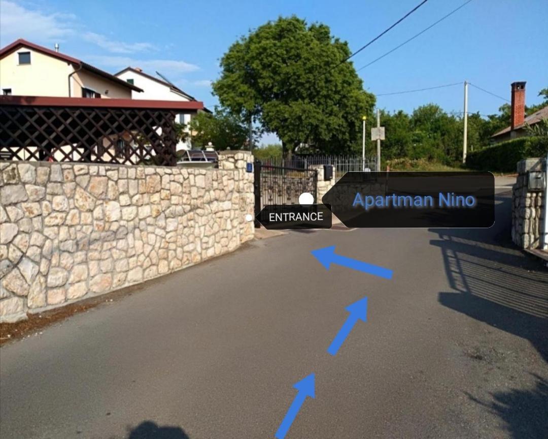 Apartman Nino Fiume Esterno foto